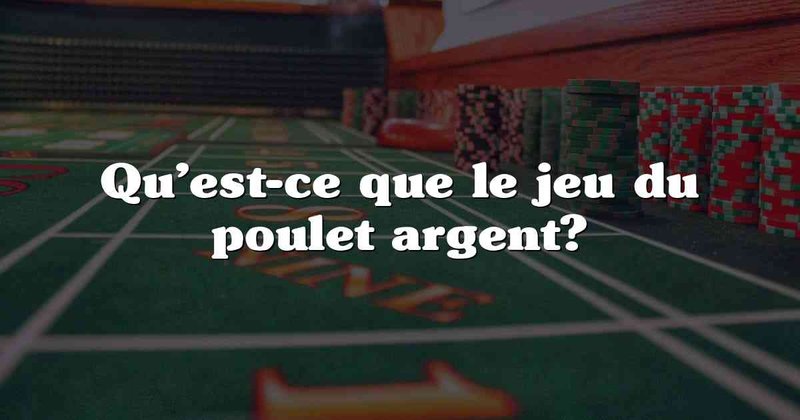 Meilleur jeu de le poulet à France